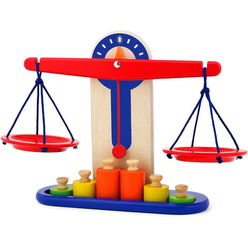[DISCONTINUED] Pintoy Wooden Balance Scales