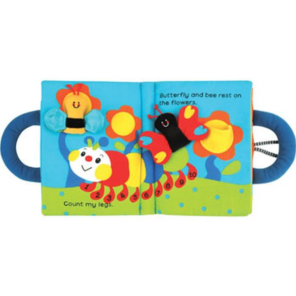 Read n Play My First Activity Soft Book by K's Kids features 12 pages with challenging activities
