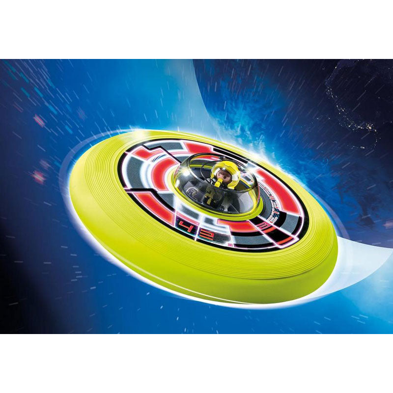 [DISCONTINUED] Playmobil City Action 70569 Police Parachute Search & FREE Cosmic Flying Disc