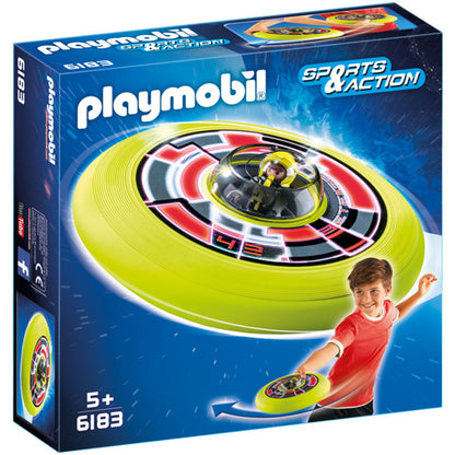 [DISCONTINUED] Playmobil City Action 70569 Police Parachute Search & FREE Cosmic Flying Disc