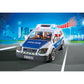 [DISCONTINUED] Playmobil City Action 6920 Police Car With Lights and Sound & FREE Cosmic Flying Disc