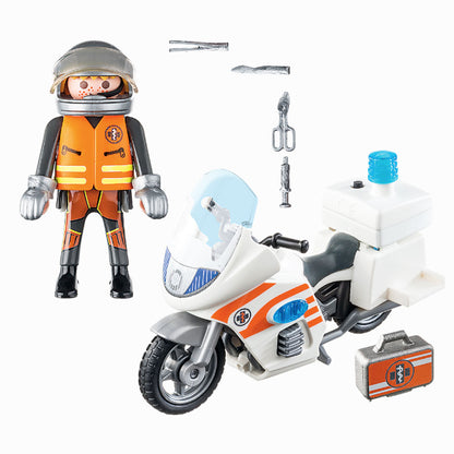 Playmobil City Life 70051 Emergency Motorbike