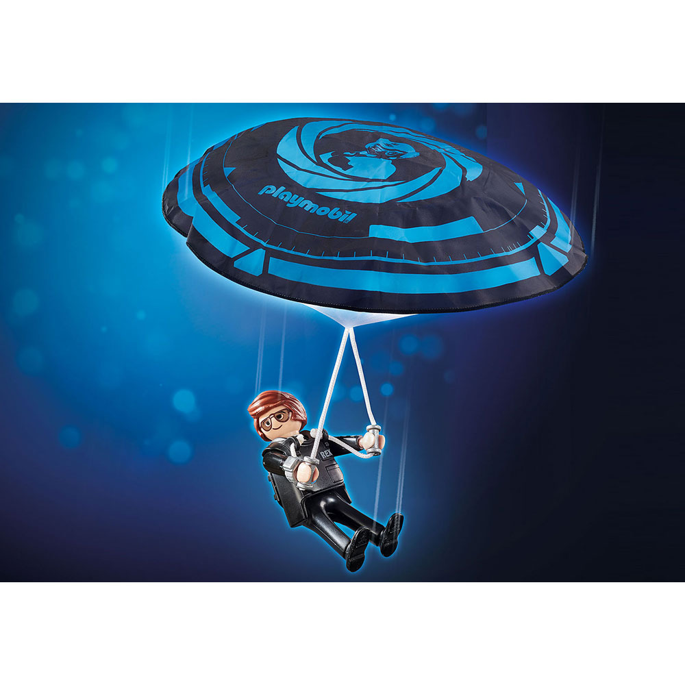 [DISCONTINUED] Playmobil The Movie Value Pack: Rex Dasher with Parachute + Marla with Horse + Gift Wrapping