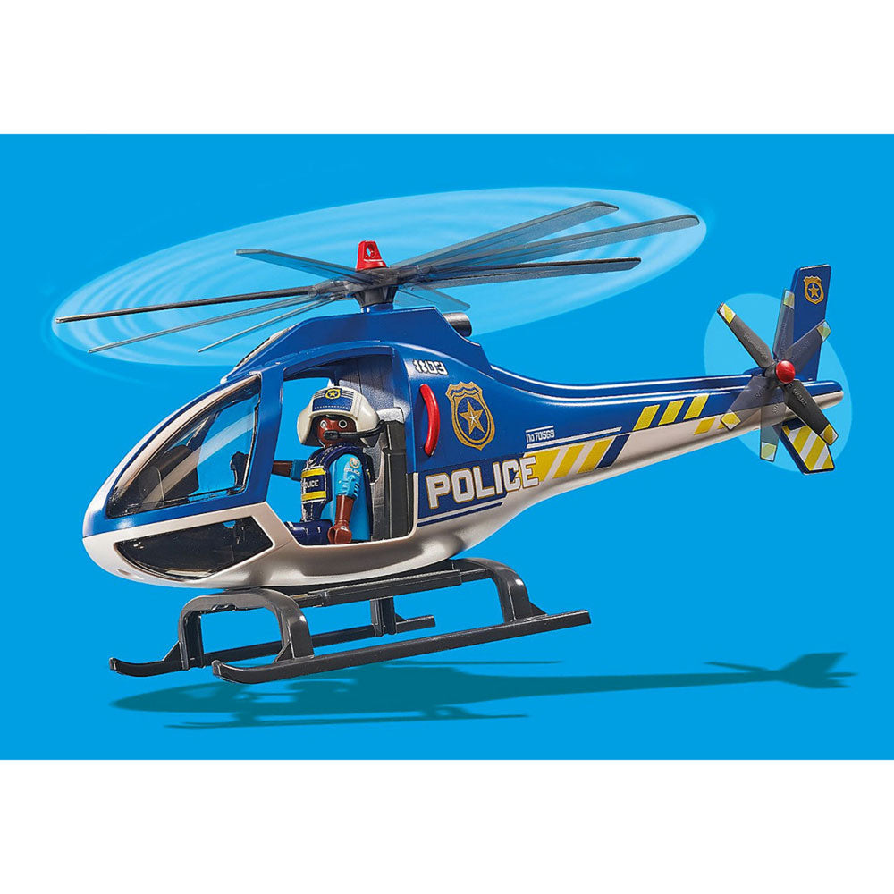[DISCONTINUED] Playmobil City Action 70569 Police Parachute Search & FREE Cosmic Flying Disc