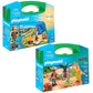 Playmobil Carry Case Value Pack - Camping & Dino Explorer