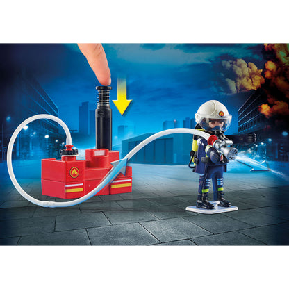 Playmobil City Action 9468 Firefighters with Water Pump