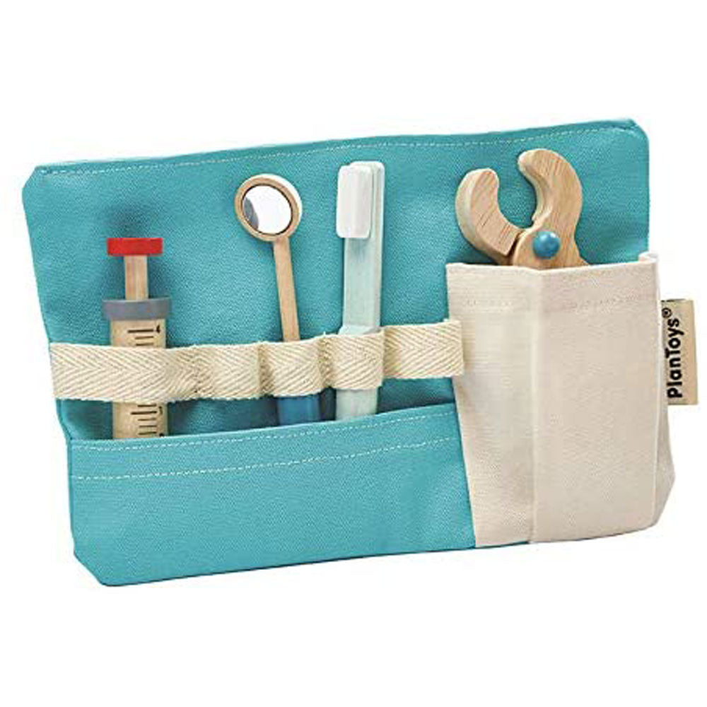[DISCONTINUED] Plan Toys Wooden Dentist Set