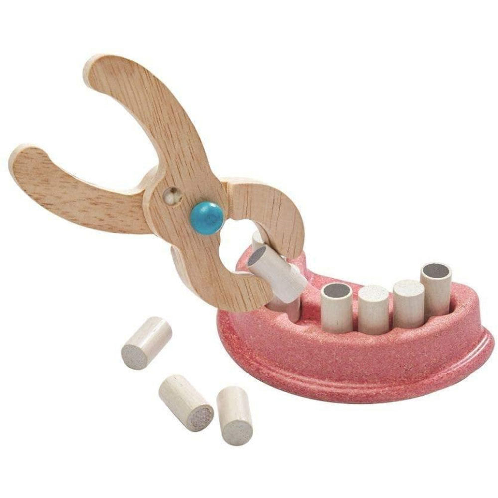 [DISCONTINUED] Plan Toys Wooden Dentist Set