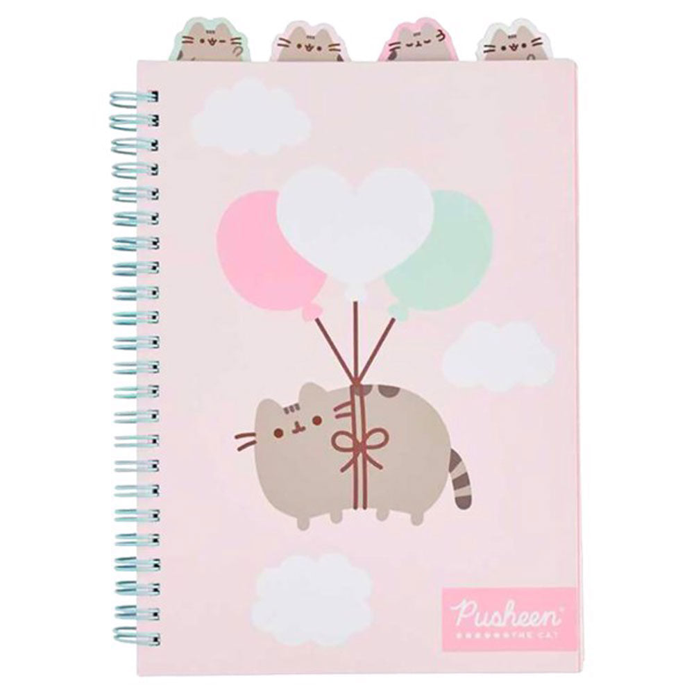 [DISCONTINUED] Pusheen Cat Gift Pack: Notebook + Colour Pen + Pencil Case + Water Bottle
