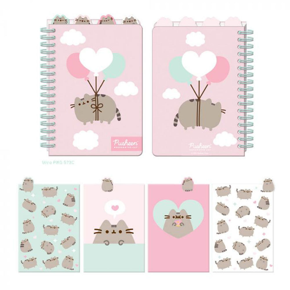 [DISCONTINUED] Pusheen Cat Gift Pack: Notebook + Colour Pen + Pencil Case + Water Bottle
