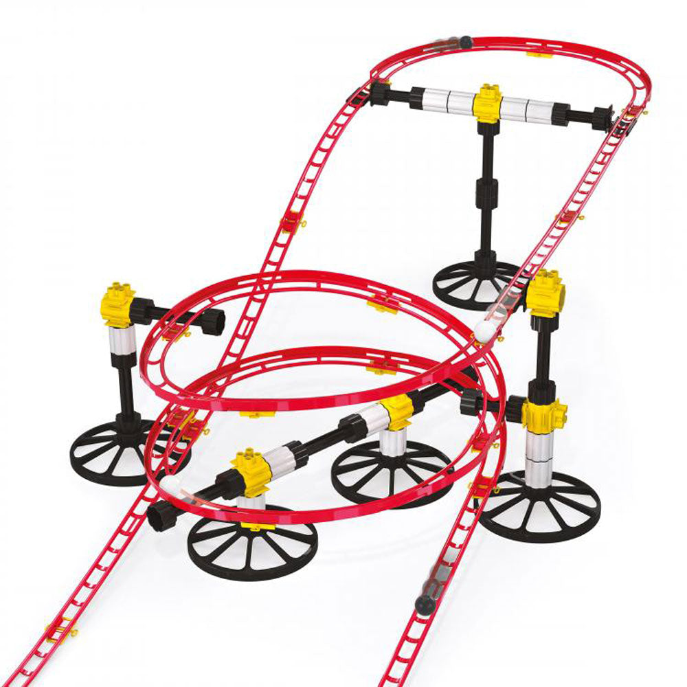 [DISCONTINUED] Quercetti Roller Coaster Mini Rail Marble Run