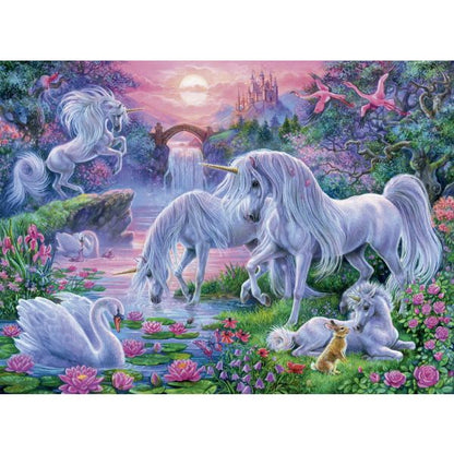 [DISCONTINUED] Ravensburger Unicorns At Sunset Puzzle 150pc