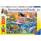 Ravensburger Above And Below Water Puzzle 100pc