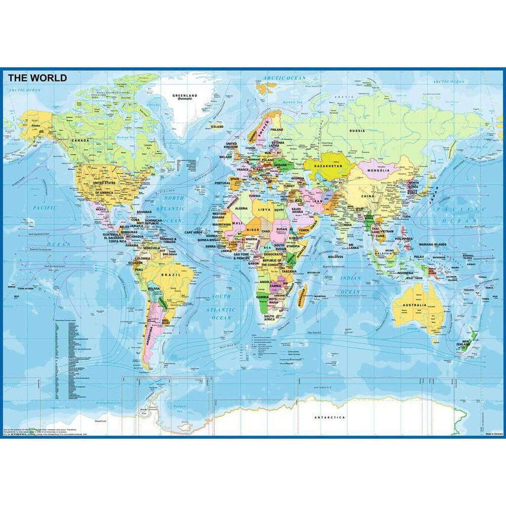 Ravensburger Map of the World 200pc Puzzle