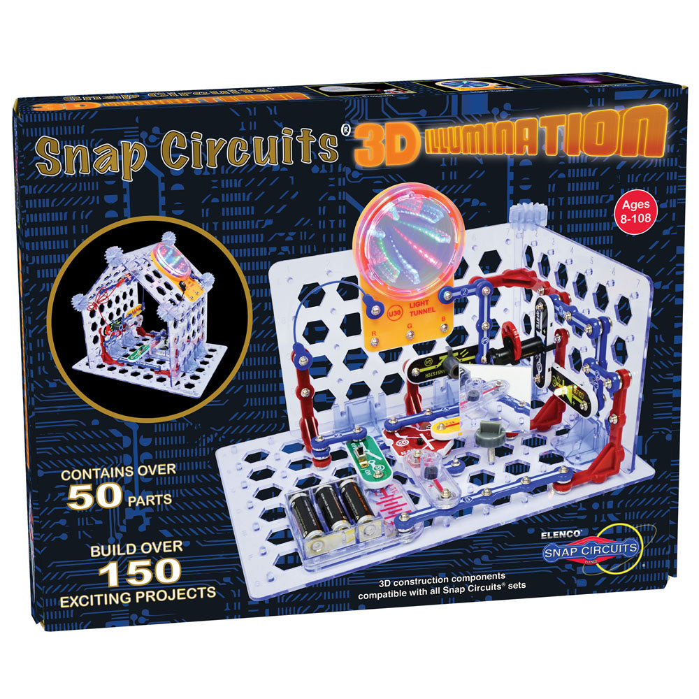 [DISCONTINUED] Snap Circuits 3D Illumination Electronics Exploration Kit