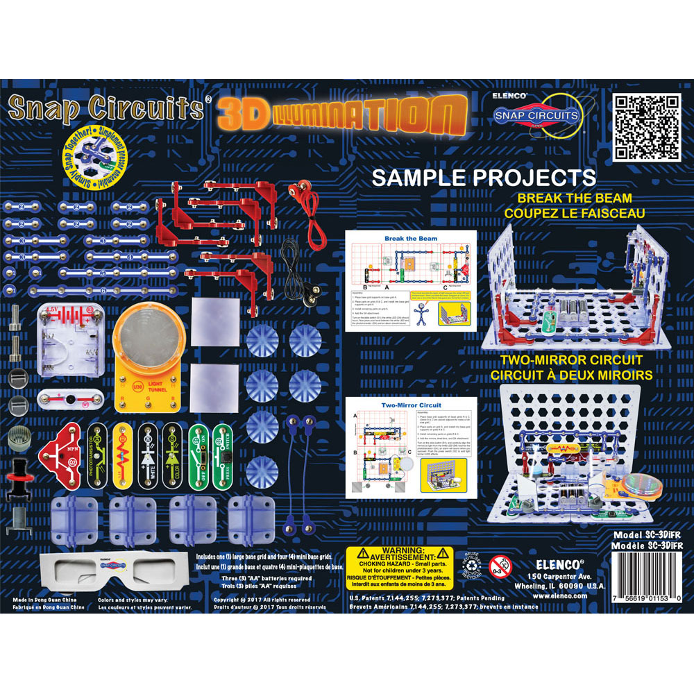 [DISCONTINUED] Snap Circuits 3D Illumination Electronics Exploration Kit