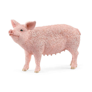 Schleich Farm World Pig Animal Figurine