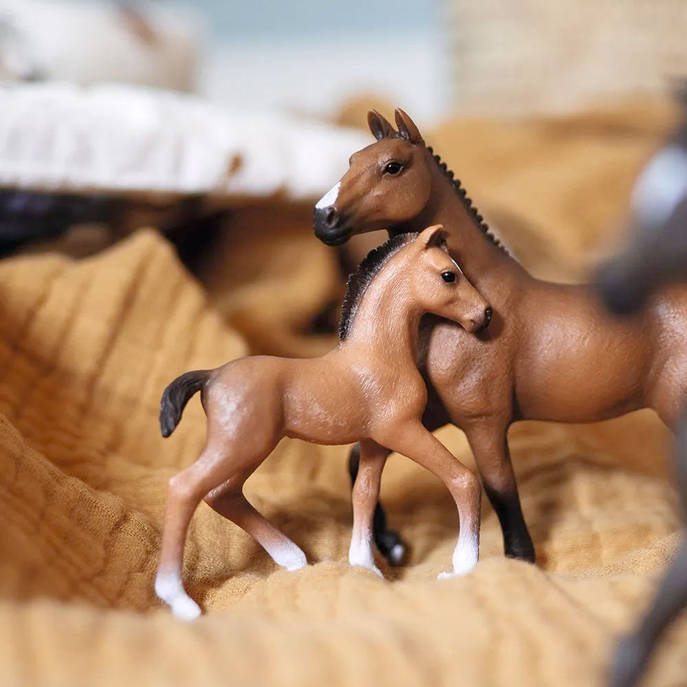 Schleich Farm World Oldenburger Foal Horse Animal Figurine