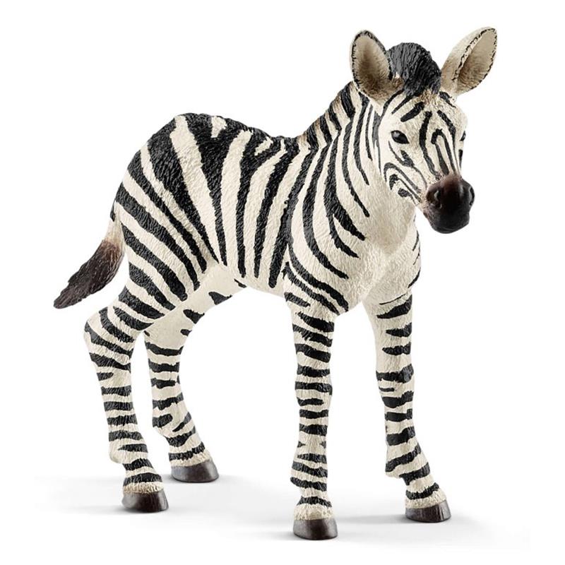 Schleich Wild Life Zebra Foal Animal Figurine