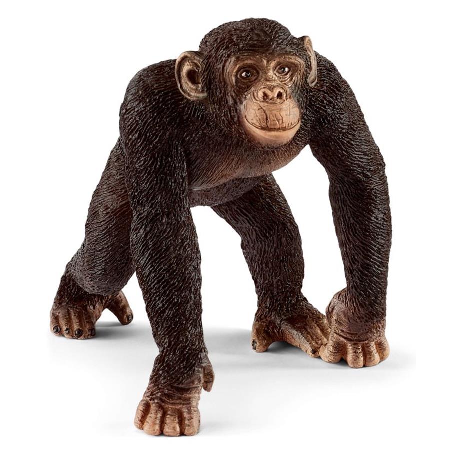 Schleich Wild Life Chimpanzee Male Animal Figurine