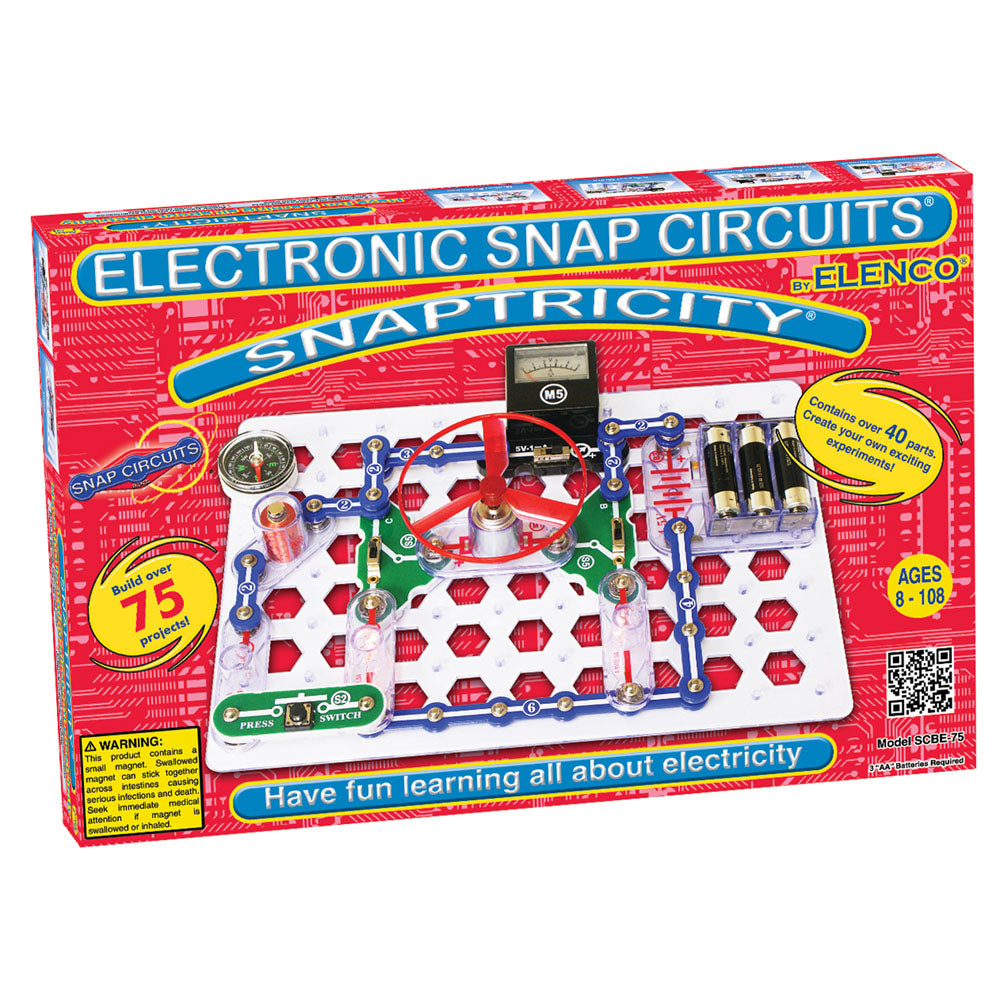 [DISCONTINUED] Snap Circuits Snaptricity Electronics Exploration Kit