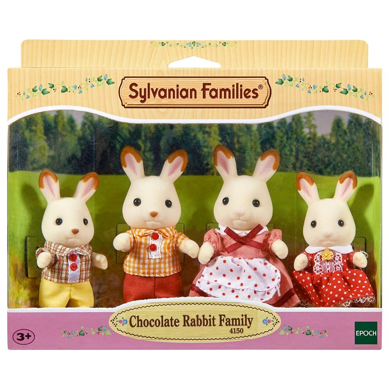[DISCONTINUED] Sylvanian Families Family Value Pack: Hedgehog + Chocolate Rabbit