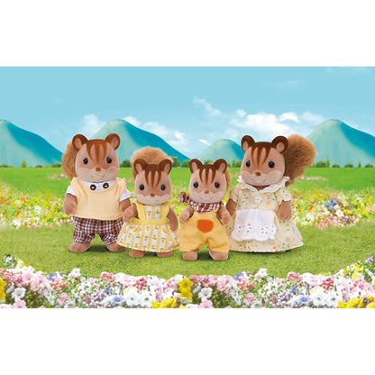 [DISCONTINUED] Sylvanian Families Walnut Squirrel Family