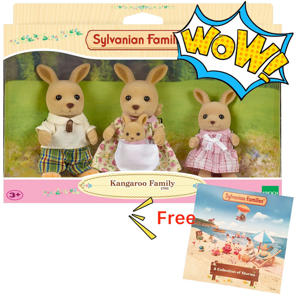 [DISCONTINUED] Sylvanian Families Kangaroo Family + FREE Story Book