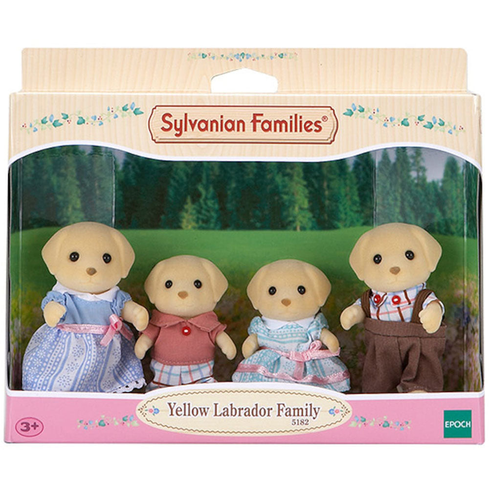 Sylvanian Families Family Value Pack - Yellow Labrador & Marshmallow Mouse