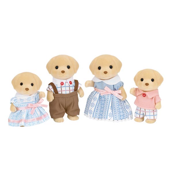 [DISCONTINUED] Sylvanian Families Yellow Labrador Family + FREE Story Book