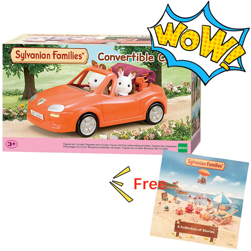 [DISCONTINUED] Sylvanian Families Convertible Car + FREE Story Book