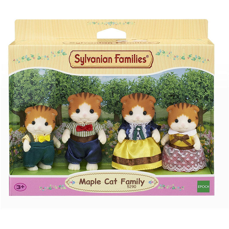 Sylvanian Families Maple Cat Family