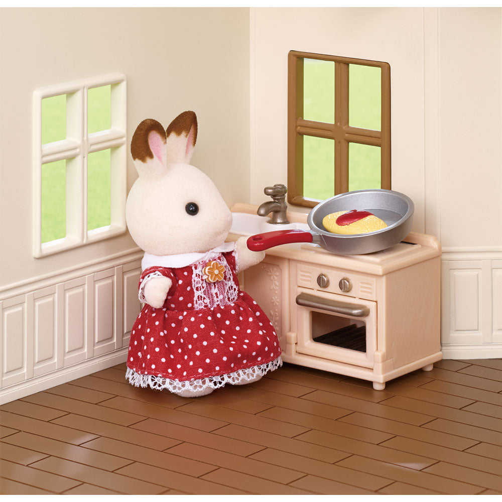 [DISCONTINUED] Sylvanian Families Red Roof Cosy Cottage Starter Home + FREE Story Book
