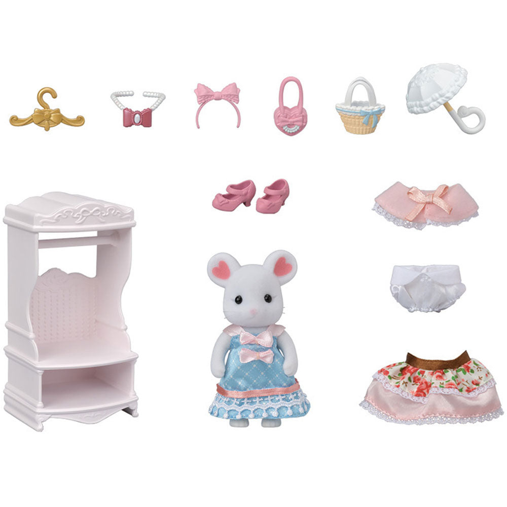 [DISCONTINUED] Sylvanian Families Fashion Play Set Sugar Sweet Collection + FREE Story Book