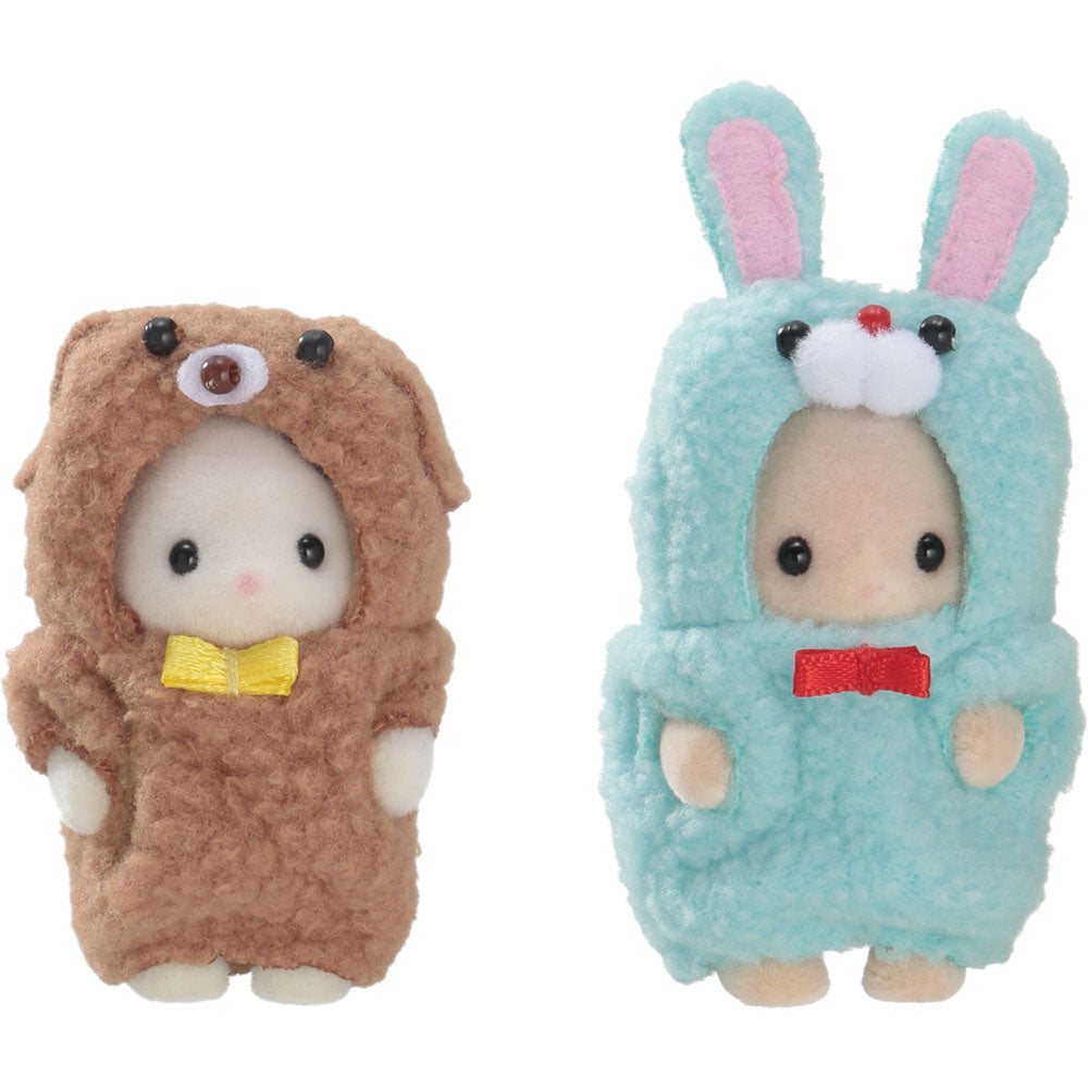 [DISCONTINUED] Sylvanian Families Costume Cuties: Bunny & Puppy