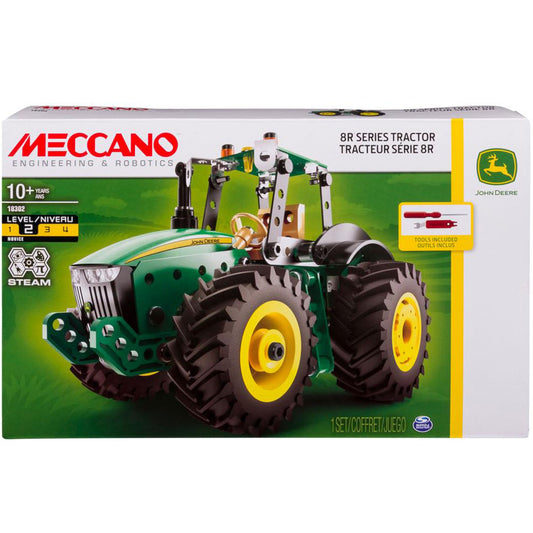 Meccano 18302 John Deere 8R Tractor Building Kit
