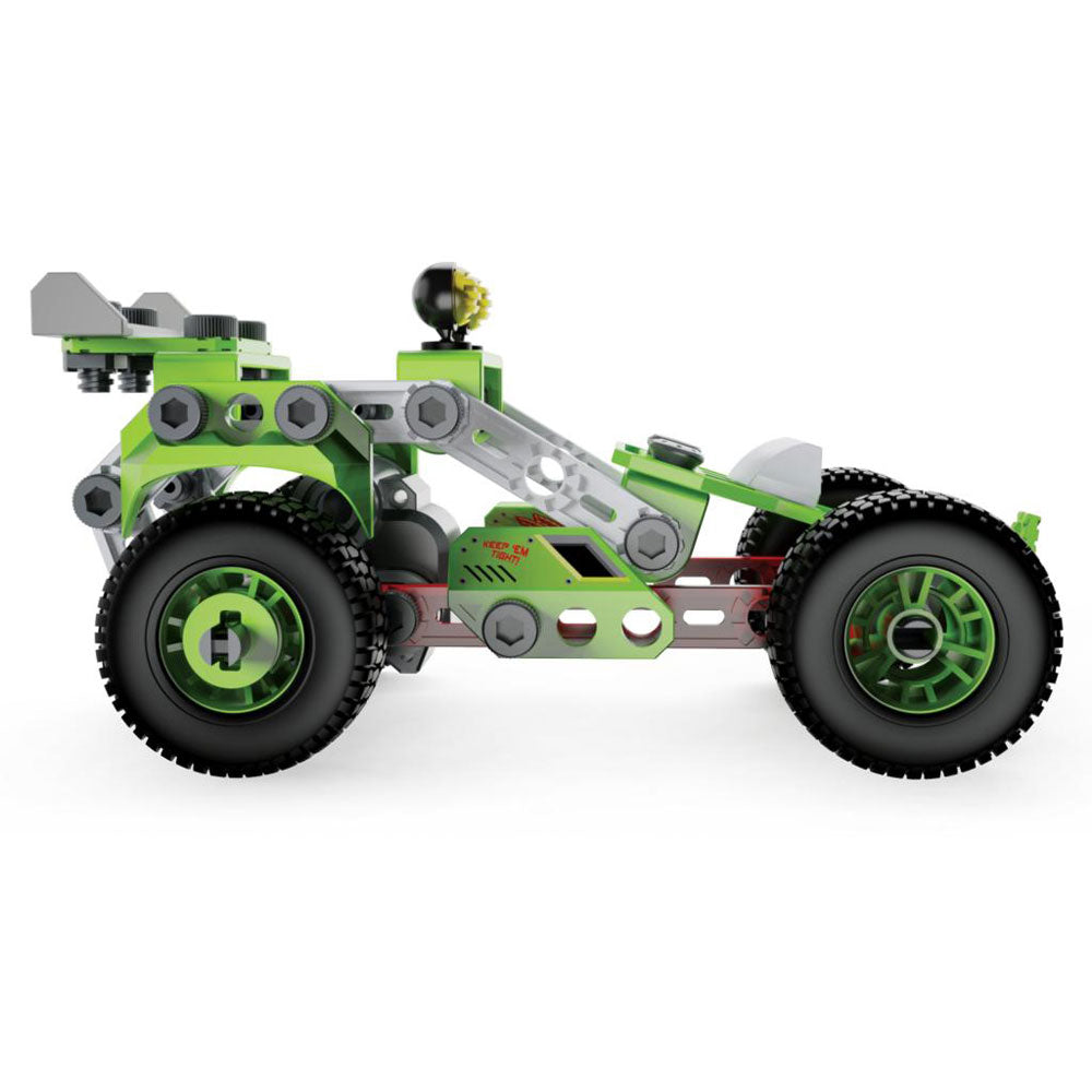 Meccano Junior 20105 3-in-1 Deluxe Pull-Back Buggy Building Kit
