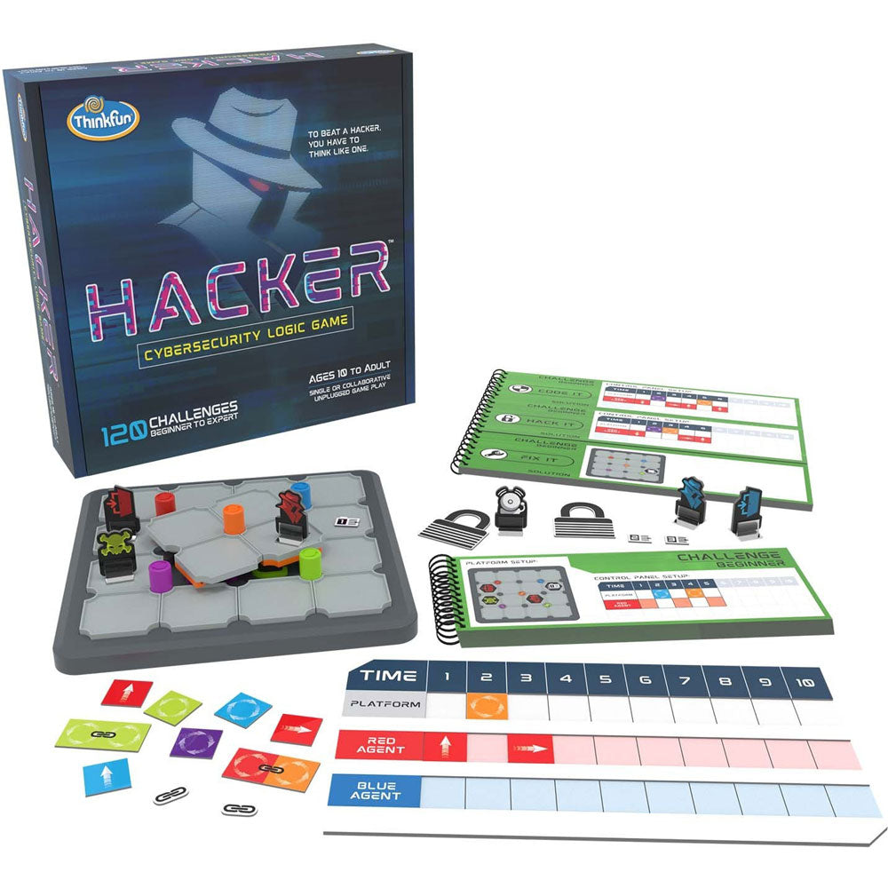 ThinkFun Hacker Cybersecurity Logic Game