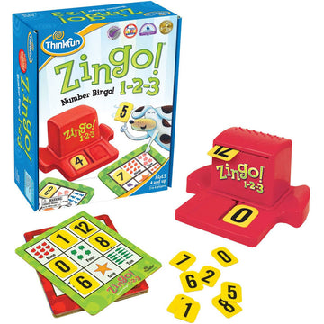 ThinkFun Zingo 123 Number Bingo Game