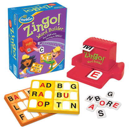 ThinkFun Zingo Game Value Pack: Bingo With A Zing + Word Builder
