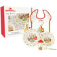 Bunnykins ABC Building Blocks 5 Piece Melamine Dinner Set