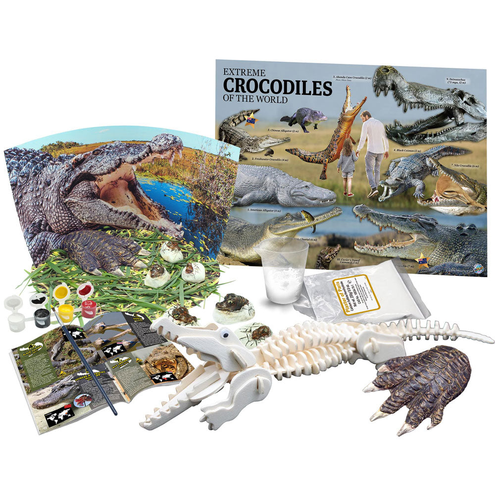 Australian Geographic Extreme Crocodiles of the World children educational toy