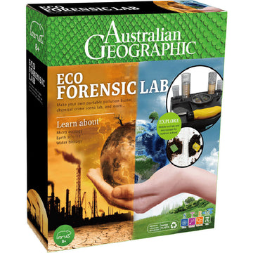 Eco Forensic Lab STEM toy from Australian Geographic for kids aged 8 years and up