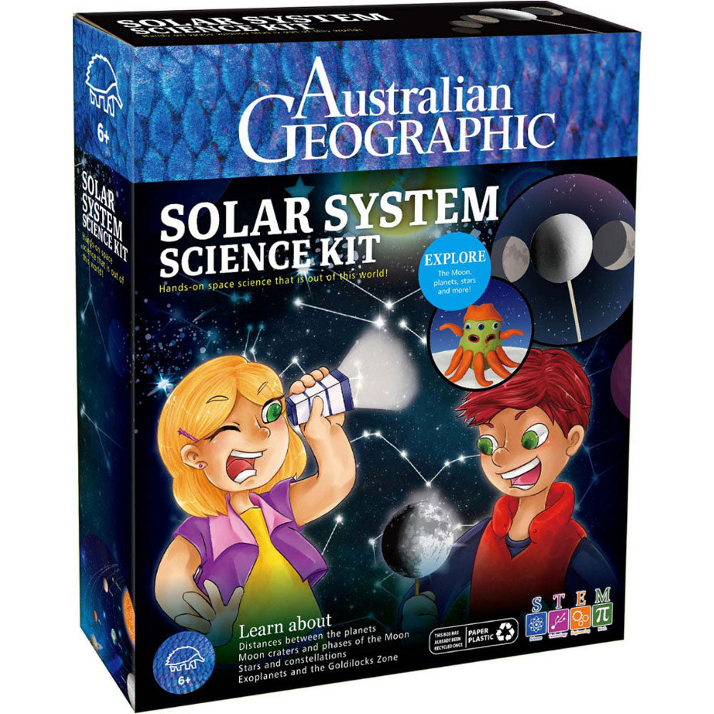 Australian Geographic My First Solar System Science Kit children educational toy