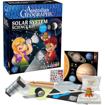 My First Solar System Science Kit STEM toy from Australian Geographic for kids aged 6 years and up