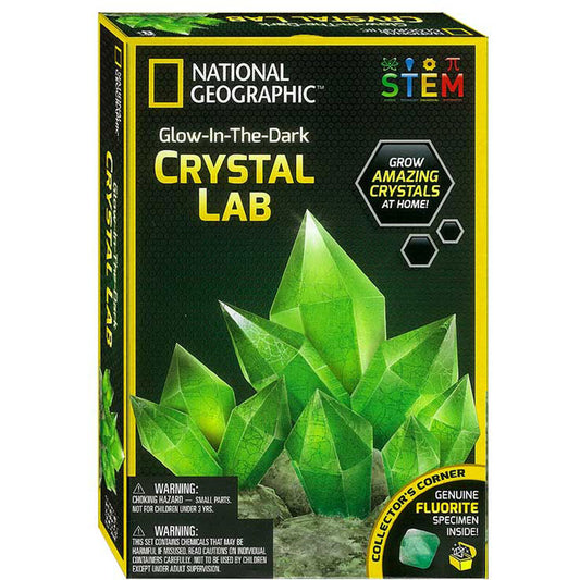 National Geographic Science Glow-in-the-Dark Crystal Lab