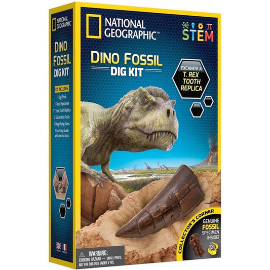 National Geographic Science Dino Fossil Dig Kit
