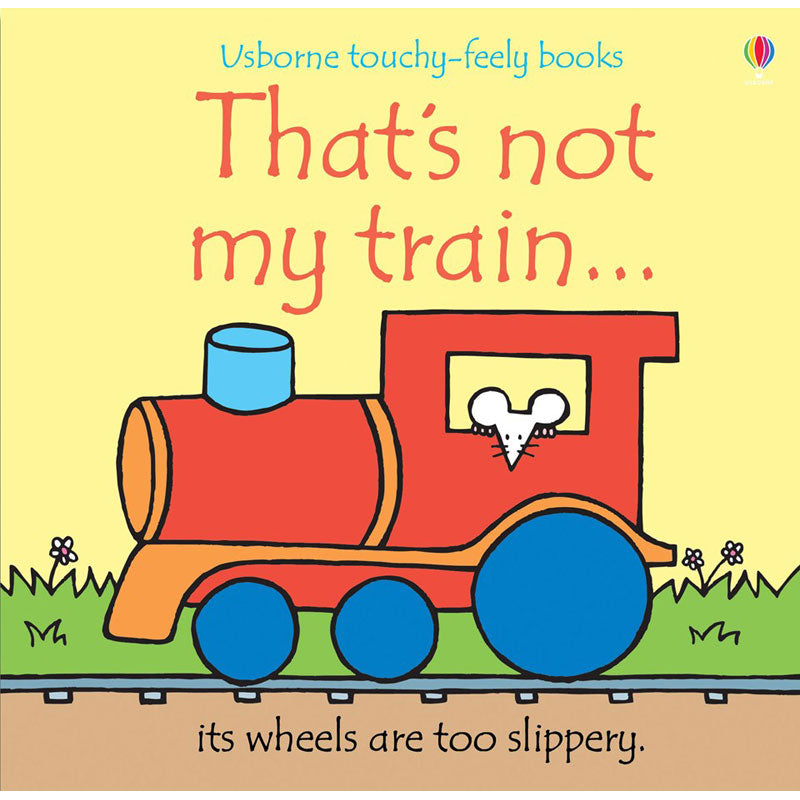 [DISCONTINUED] Usborne Touchy-Feely Board Book Value Pack: That's Not My Train + That's Not My Tractor