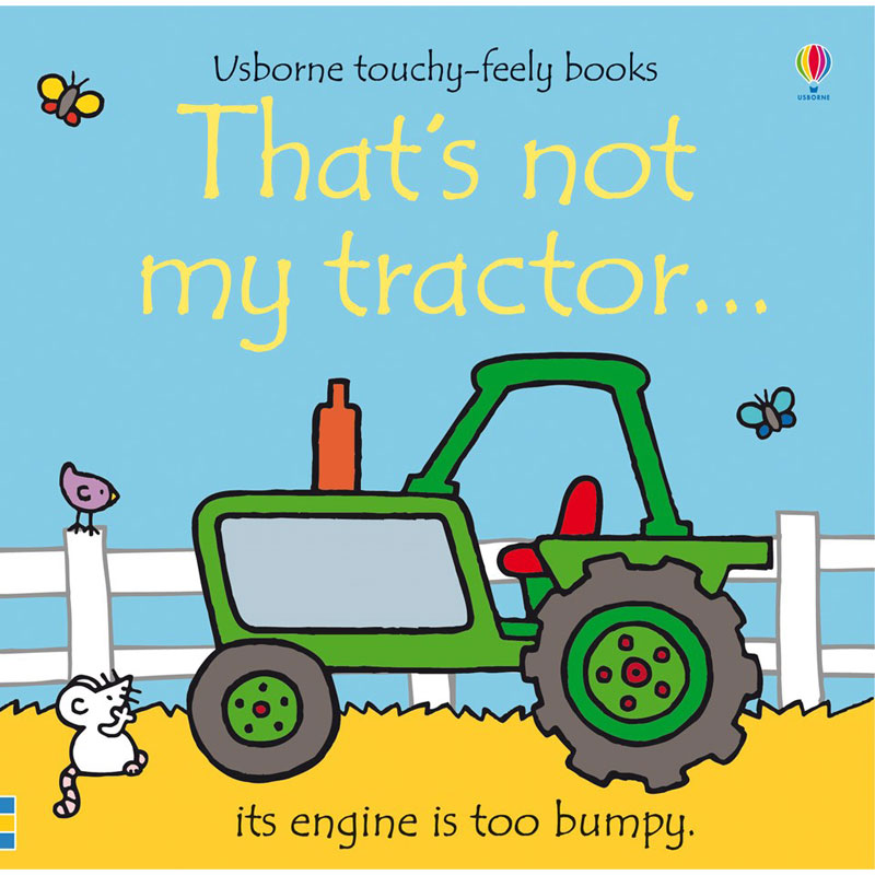 [DISCONTINUED] Usborne Touchy-Feely Board Book Value Pack: That's Not My Train + That's Not My Tractor