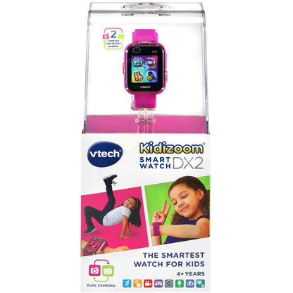 VTech Kidizoom Smart Watch DX2 Value Pack: Purple + Black + Gift Wrapping